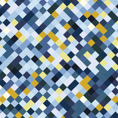 Retro Pixel Art Template Background