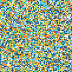 Retro Pixel Art Template Background