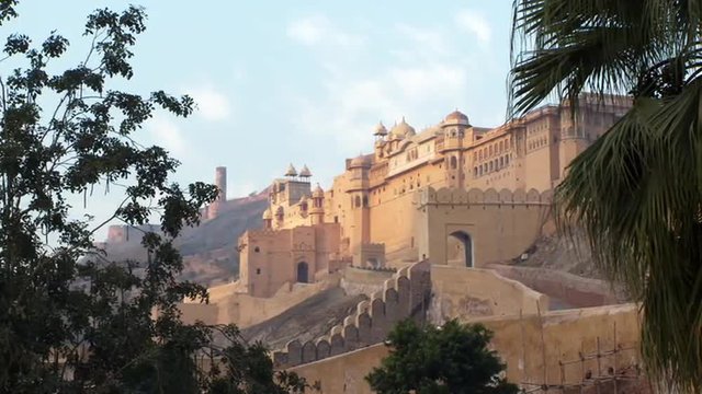 The Amber fort from a distance
