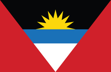 Antigua and Barbuda flag.