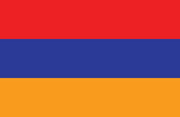 Armenian flag. - obrazy, fototapety, plakaty