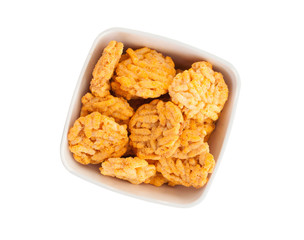 Spiced rice crispy