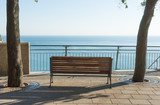 Panchina fronte mare