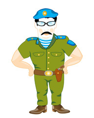 Military officer comando