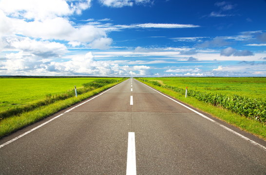 直線道路