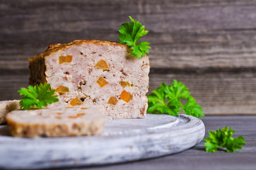 Meat Loaf with carrots