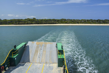 Ferry to Fraser Island, Queensland, Australia