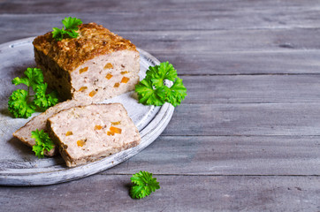 Meat Loaf with carrots