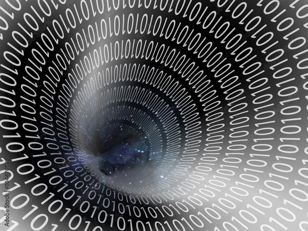Poster binary tunnel