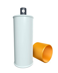 Aerosol spray with an open cap © Alex M