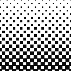 Repeat black and white vector square pattern