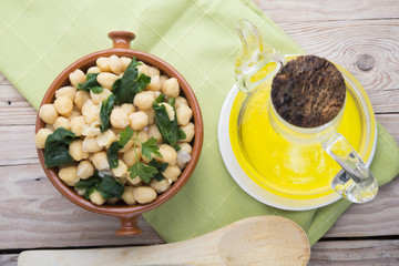 chickpeas with spinach