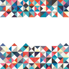 Obraz premium Abstract geometric vector pattern background