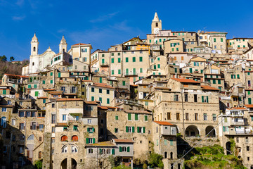 Naklejka premium The village of Ceriana