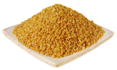 DISH OF BULGAR / BULGUR WHEAT CUT OUT