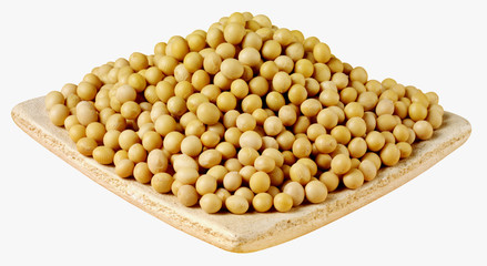 DISH OF SOYA BEANS CUT OUT