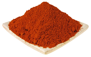 DISH OF PAPRIKA POWDER CUT OUT