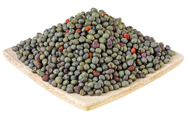 DISH OF MELENGIC / TERENEBITH BERRIES CUT OUT