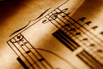 bass and treble clefs
