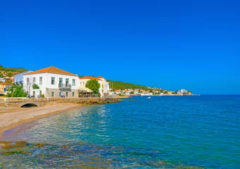 Cercles muraux Porte sur l& 39 île de Spetses en Grèce