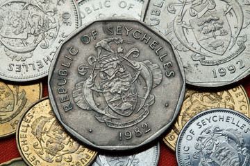 Coins of the Seychelles.