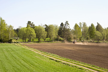 Countryside landscape