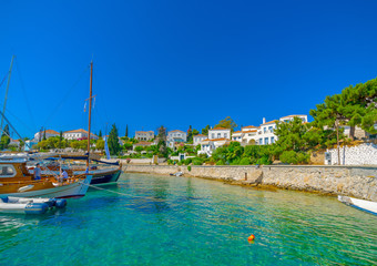 in Spetses island in Greece - 104487222