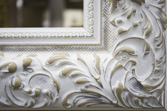 Picture frame samples. Frame shop