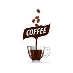 vector logo for coffee