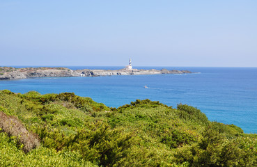 Beautiful Menorca island view 