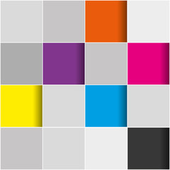 3D Hintergrund mit Kacheln