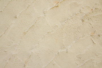 Rough plaster walls