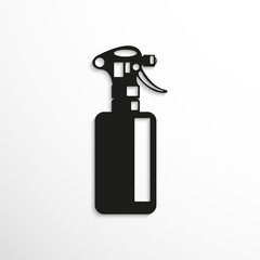 Sprinkler liquid. Symbol. Vector icon.