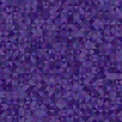 Purple triangle mosaic vector background