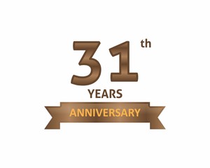31 Years Anniversary Logo