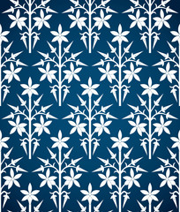 Seamless floral wallpaper