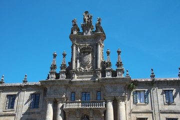 Fototapeta na wymiar Detail Konvent in Santiago de Compostela
