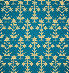 Seamless floral wallpaper