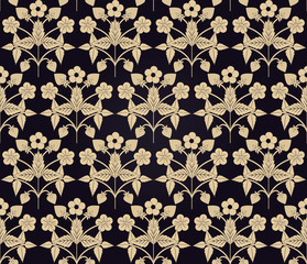 Seamless floral wallpaper