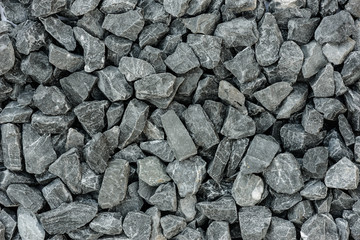 grey granite gravel background for mix concrete