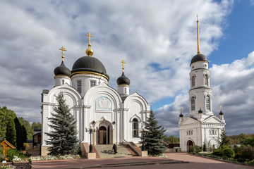 Trinity Cathedral. St. Tikhon Transfiguration Monastery. Zadonsk. Russia