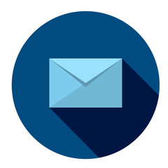 "E-MAIL" Flat Style Vector Web Button 