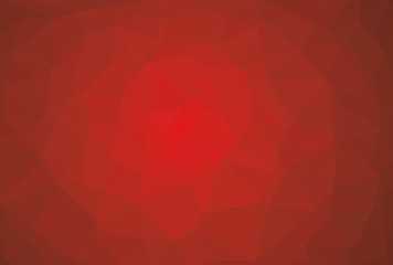 Red background with shadows and light
