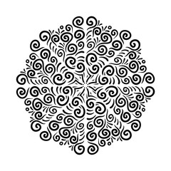 Lines hand drawn frame vector set illustration