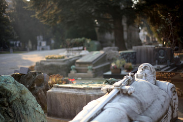 Cimitero Monumentale.
Monumental Cemetery. Milano