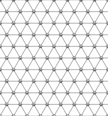 Vector seamless texture. Modern abstract background. A grid of hexagons.