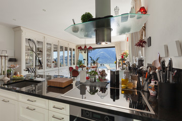 interior of modern kitchen