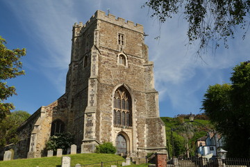 Fototapeta na wymiar Eglise All Saints à Hastings en Angleterre