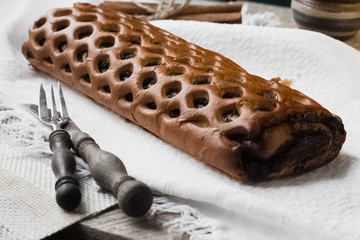 cake with poppy seeds