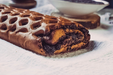 cake with poppy seeds